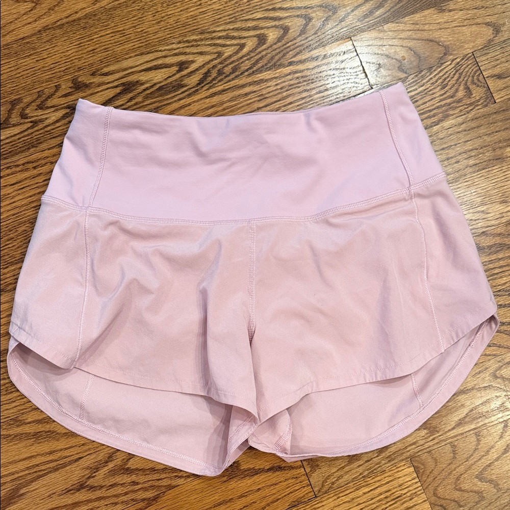 Lululemon Speed Up Pink Shorts 3 inch
